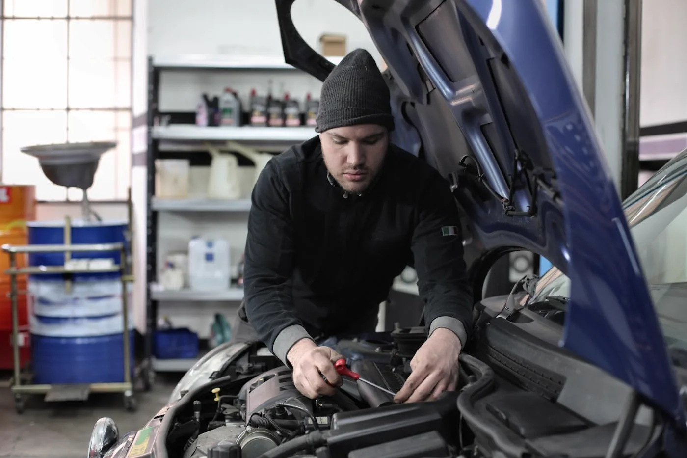 Reparatur mit Originalteilen